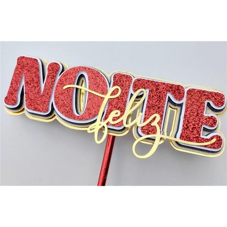 Arquivo Topo de Bolo Natal - Noite Feliz 1