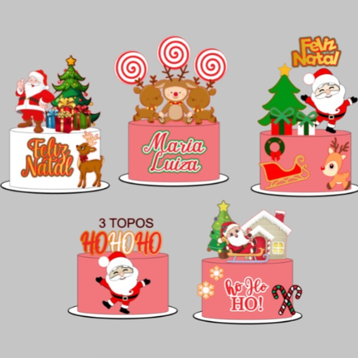 Arquivo Combo Topos de Natal 1