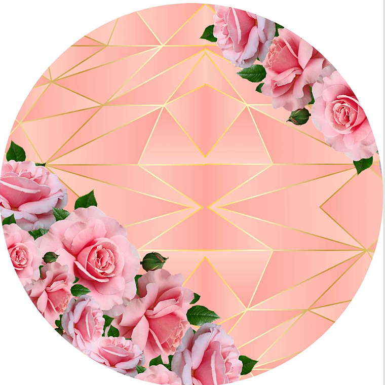 Arquivo Painel Floral Rose 1