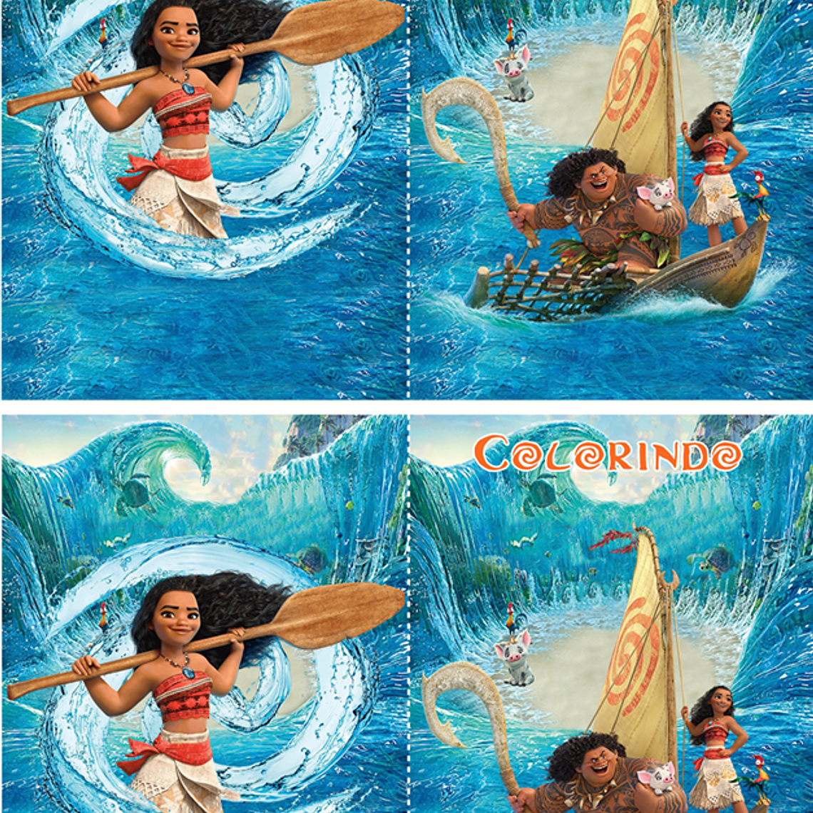 Arquivo Livrinho De Colori Moana  1