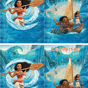 Arquivo Livrinho De Colori Moana 