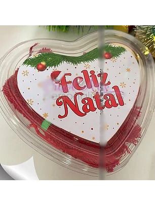 Arquivo Adesivo Coração Natal