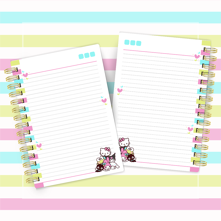 Arquivo Coleção San Rio Hello Kit 3