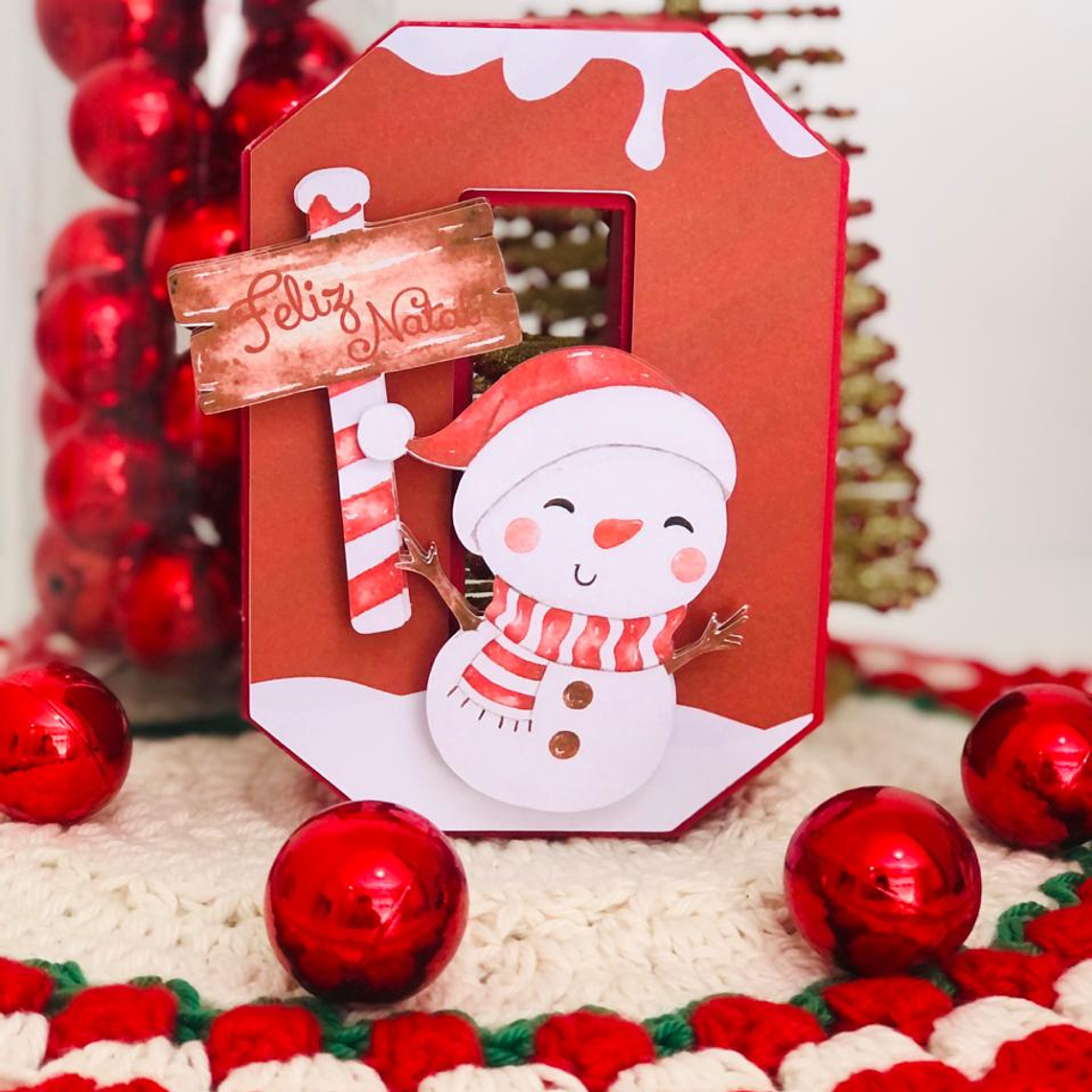 Arquivo de Corte Números 3D Natalinos 8