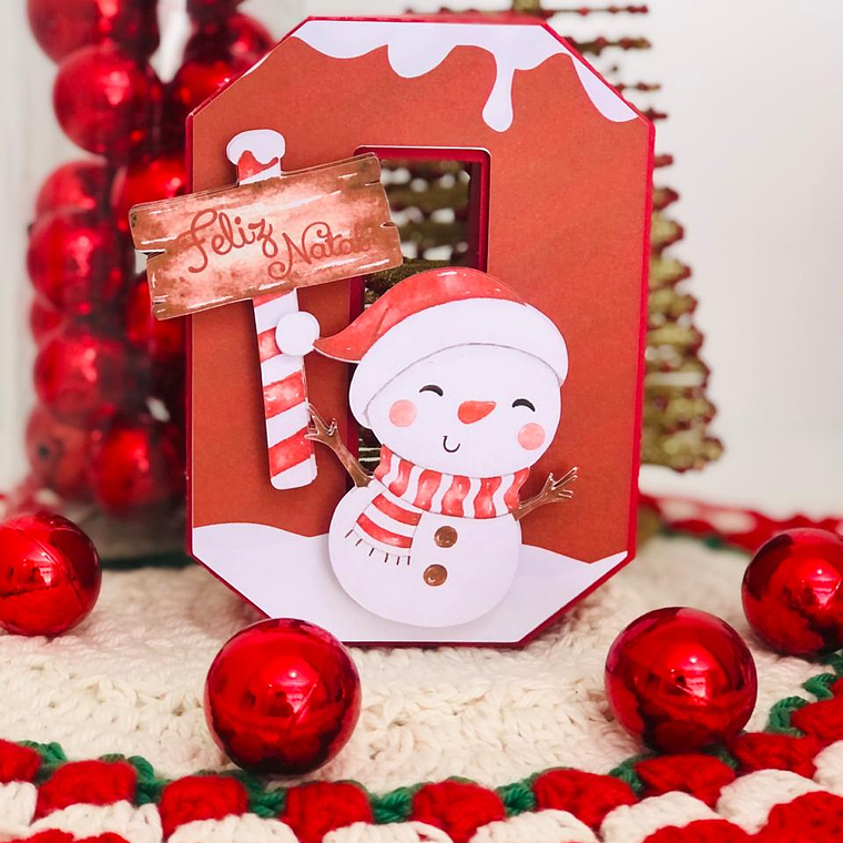 Arquivo de Corte Números 3D Natalinos 8