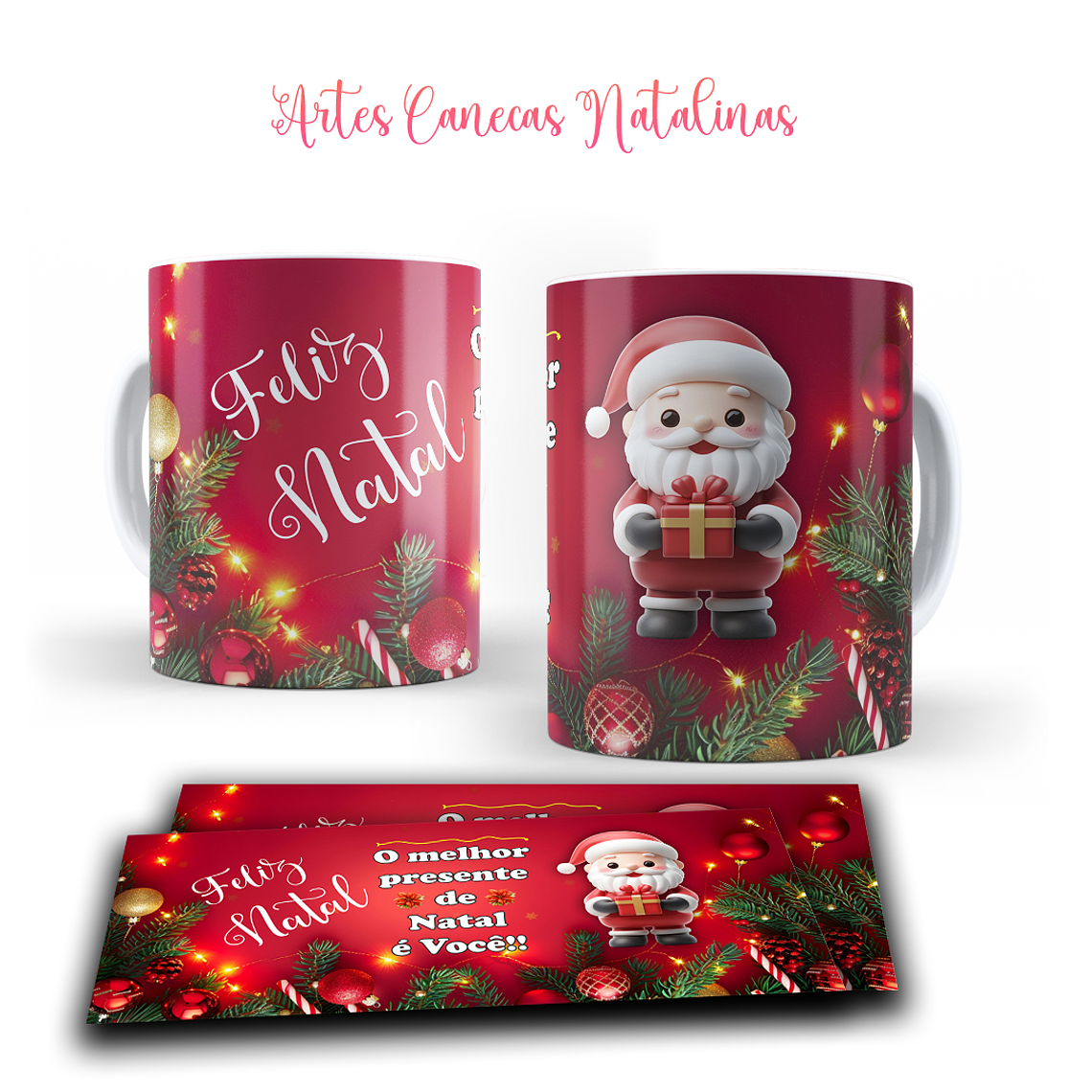 Arquivo Combo 46 Artes Canecas Natalinas 2