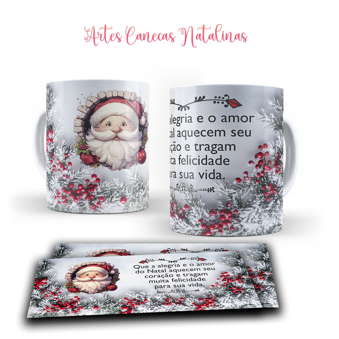 Arquivo Combo 46 Artes Canecas Natalinas 5