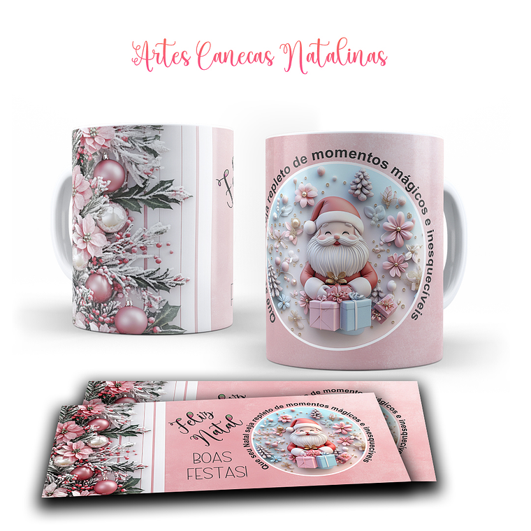 Arquivo Combo 46 Artes Canecas Natalinas 9