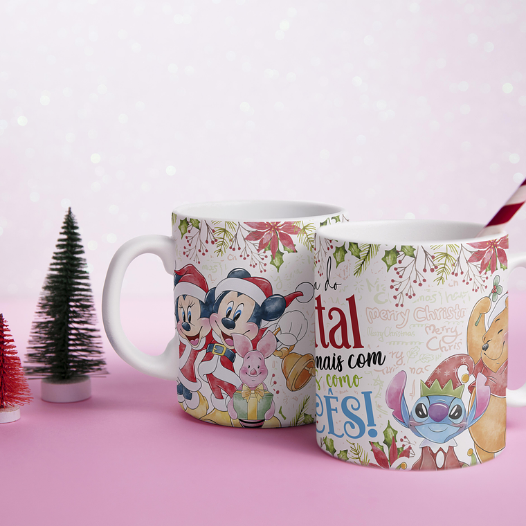 Arquivo 21 Artes Natal Disney e Seus Amigos - Canecas 8