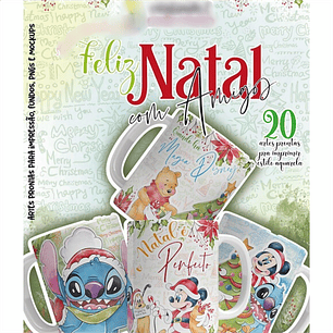 Arquivo 21 Artes Natal Disney e Seus Amigos - Canecas