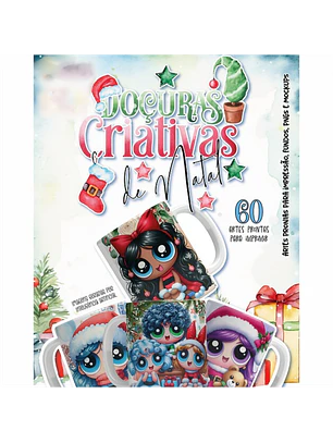 Arquivo Doçuras Criativas de Natal Para Canecas