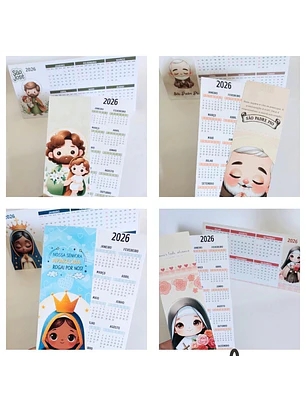 Arquivo 2026 Combo Calendários Católicos 