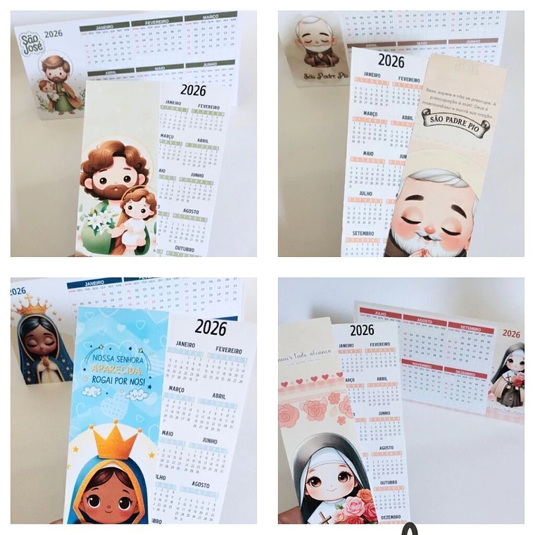 Arquivo 2026 Combo Calendários Católicos  1