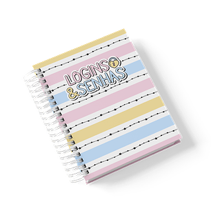 Arquivo Caderno Logins e Senhas 