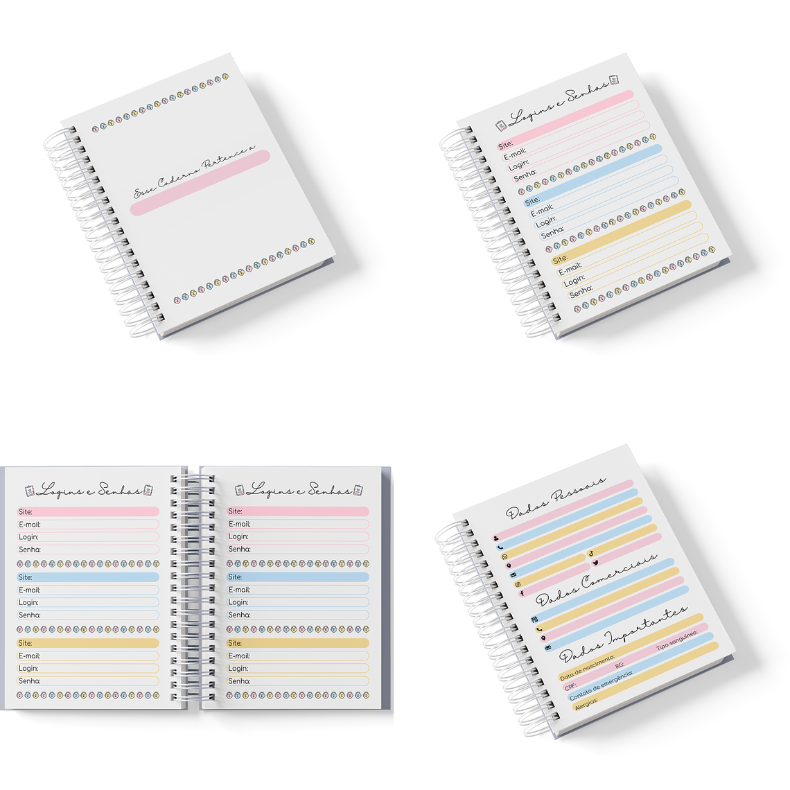 Arquivo Caderno Logins e Senhas  2