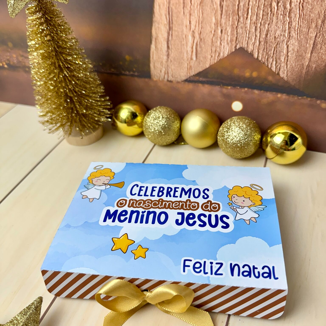 Arquivo Natal Caixinha para Kit Kat 3