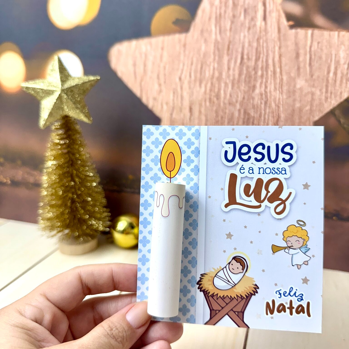 Arquivo Natal Card para Batom 2