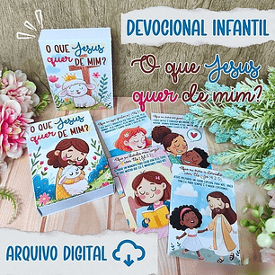 Arquivo Devocional Com Card O Que Jesus Quer de Mim