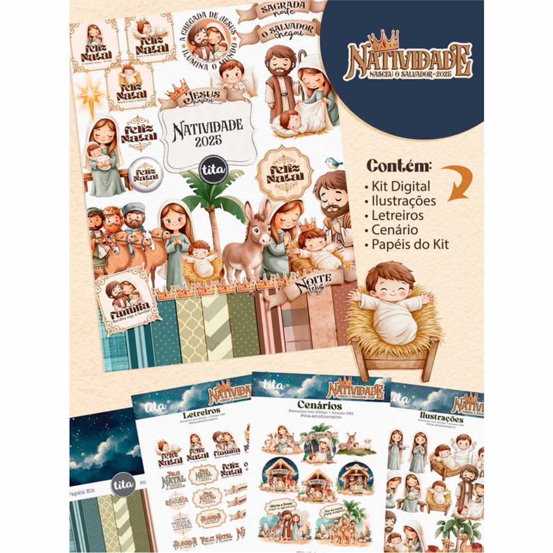 Arquivo Natividade 2025 - Combo Ilustrações 1