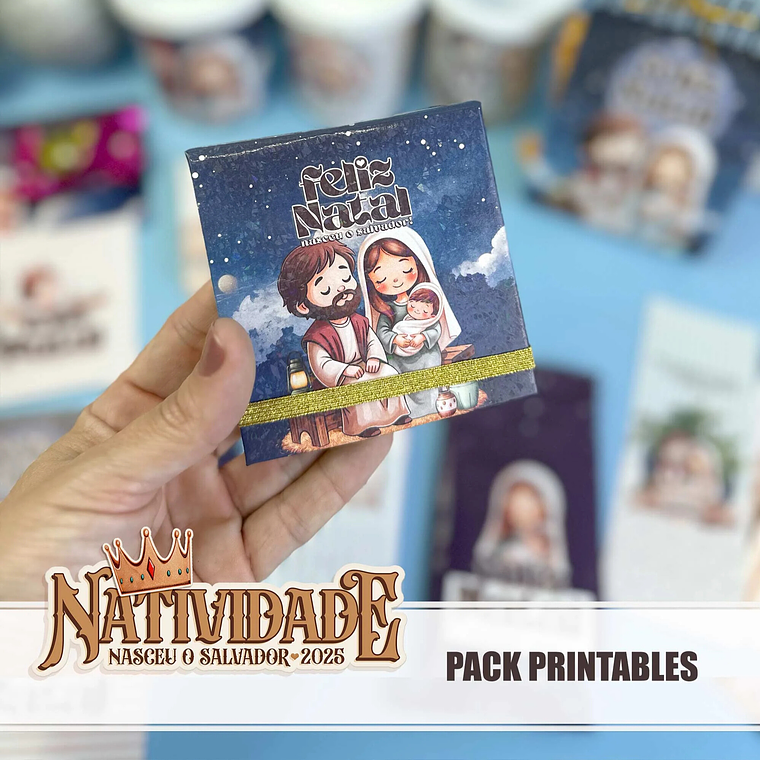 Arquivo Natal Natividade Pack Printables 3