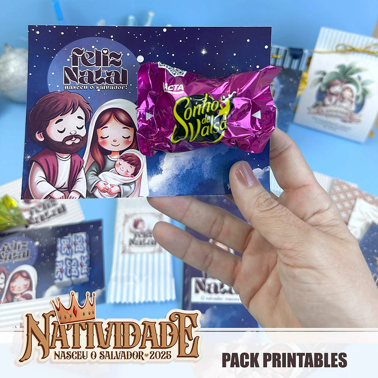 Arquivo Natal Natividade Pack Printables 4