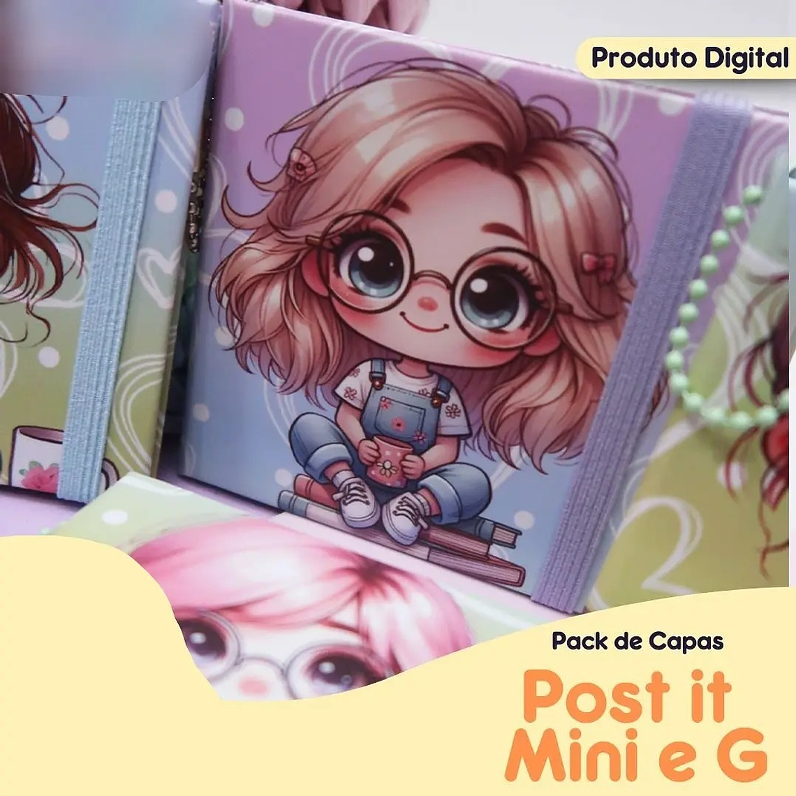 Arquivo Pack Capas Post It Mini e G 2