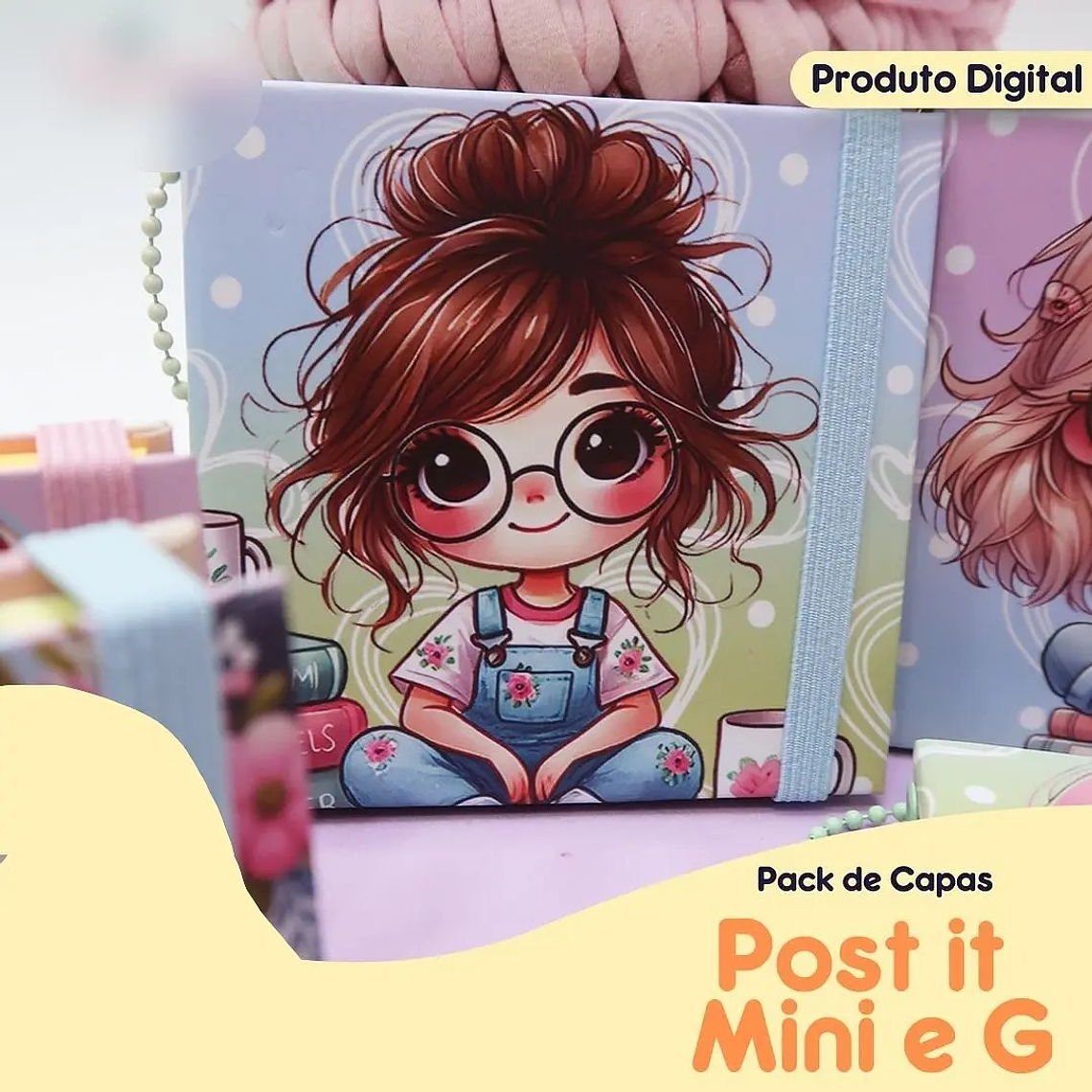 Arquivo Pack Capas Post It Mini e G 3