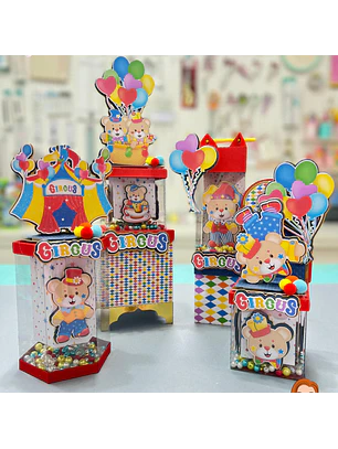 Arquivo de Corte Circo dos Ursinhos Vitrine