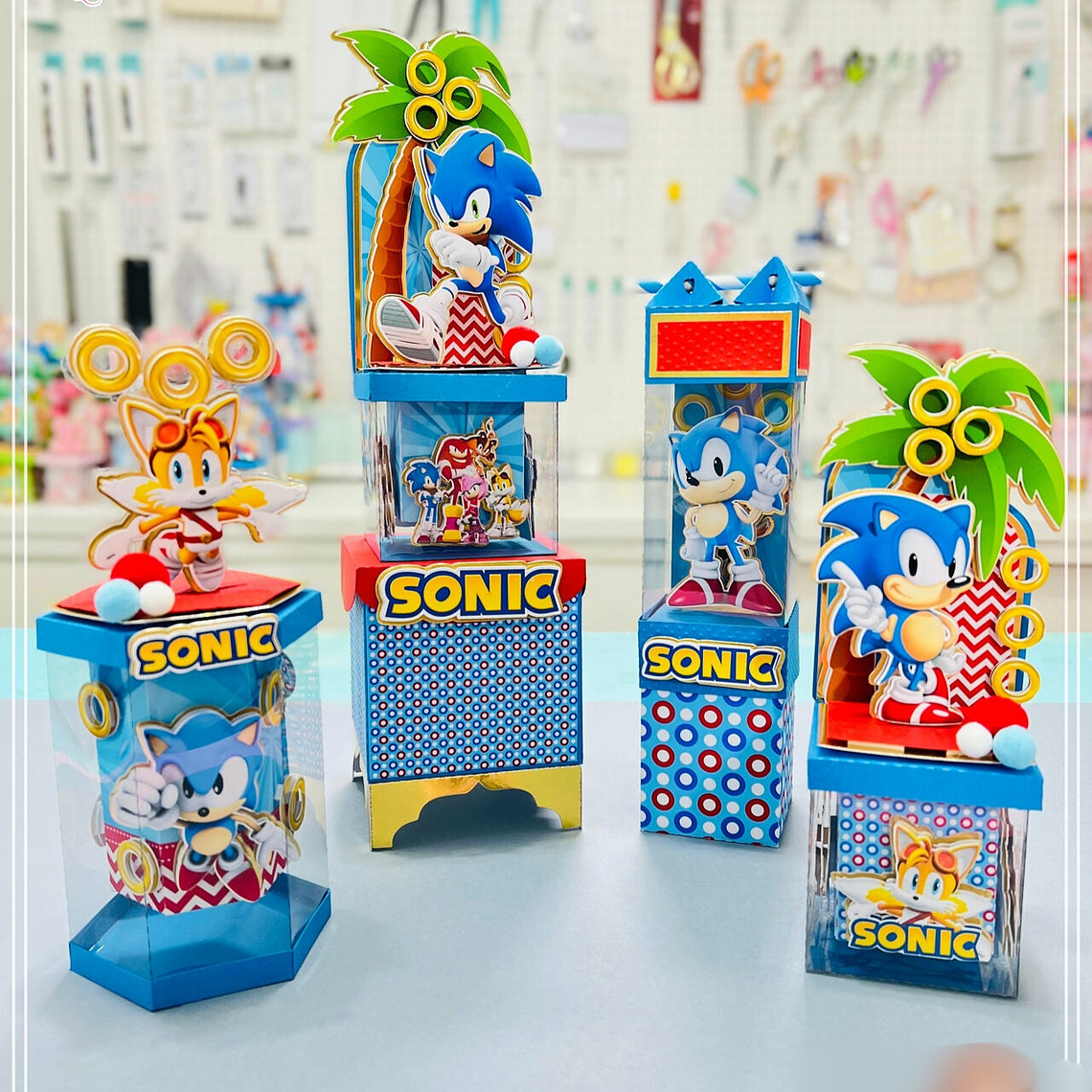 Arquivo de Corte Sonic - Vitrine 1