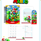 Arquivo Encadernação Escolar 2026 - Super Mario - Thumbnail 2