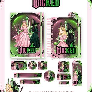 Arquivo Encadernação Escolar 2026 - Wicked