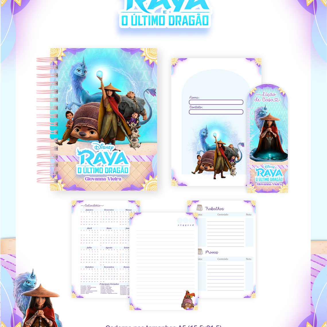 Arquivo Encadernação Escolar 2026  - Raya 4