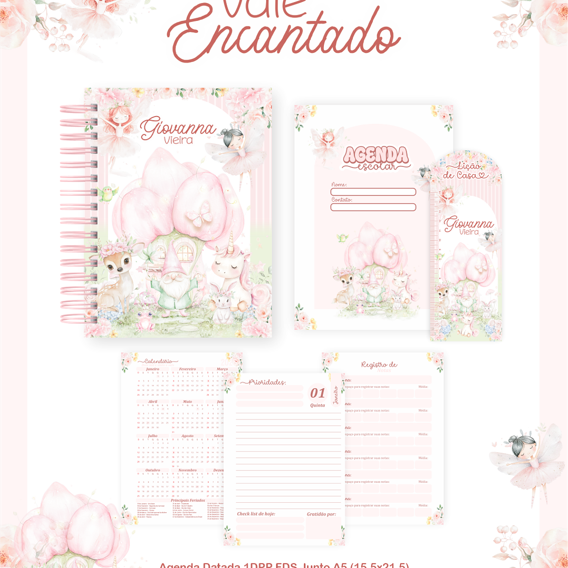 Arquivo Encadernação Escolar 2026  - Vale Encantado 2