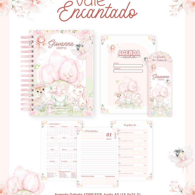 Arquivo Encadernação Escolar 2026  - Vale Encantado 2