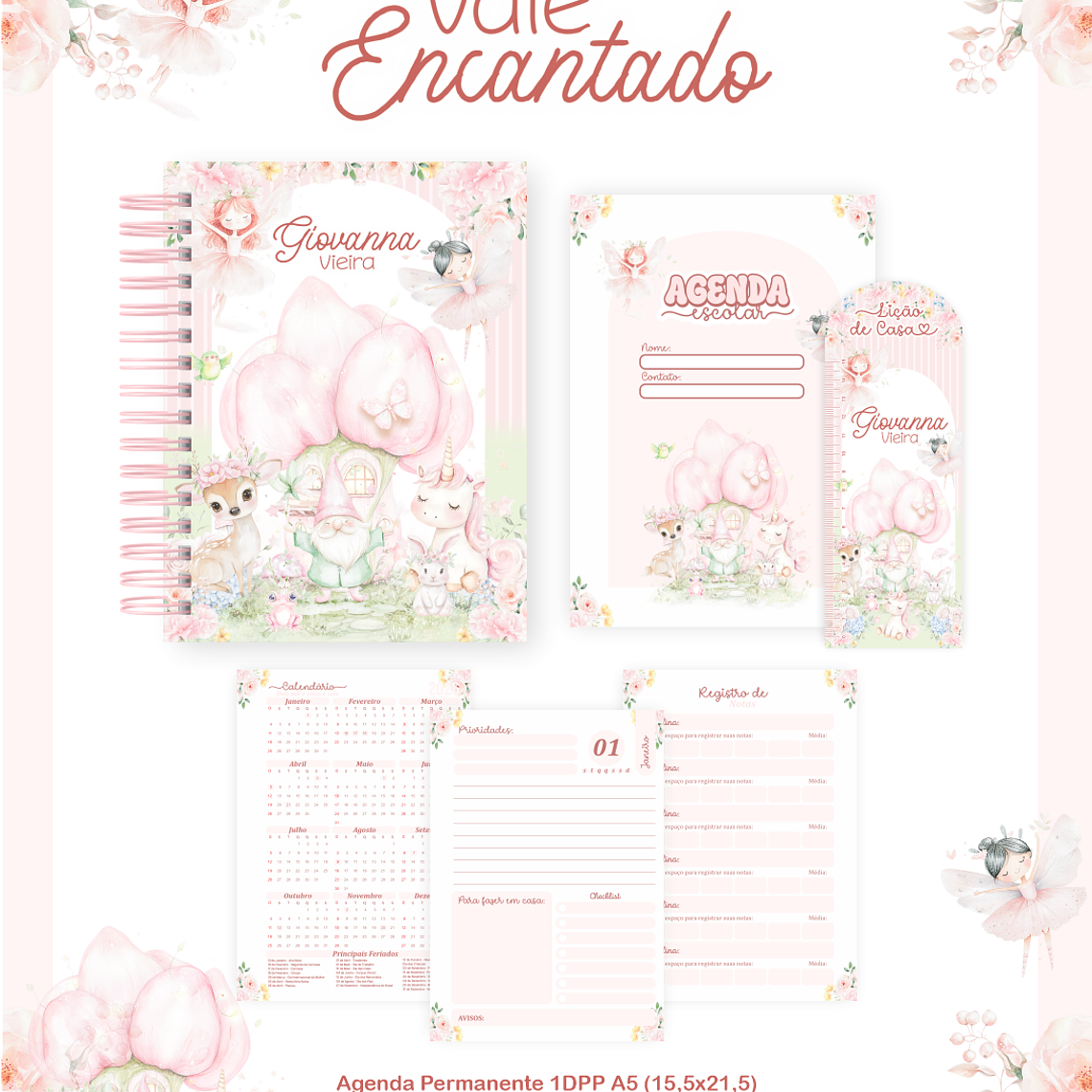 Arquivo Encadernação Escolar 2026  - Vale Encantado 3