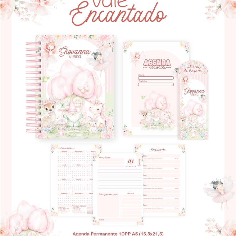 Arquivo Encadernação Escolar 2026  - Vale Encantado 3