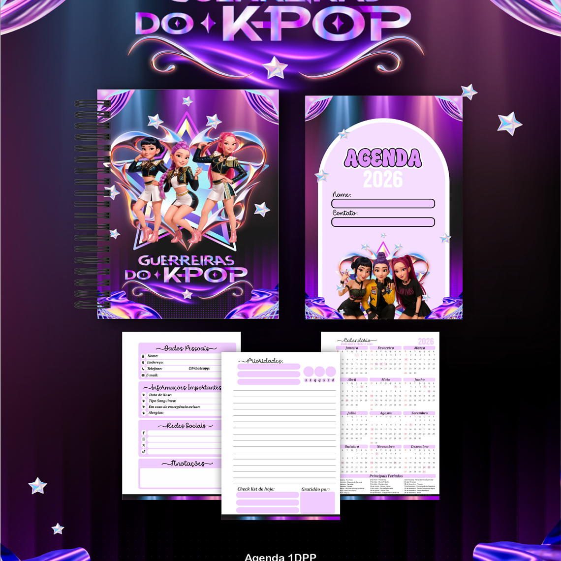 Arquivo Escolar Guerreiras do K-Pop 2