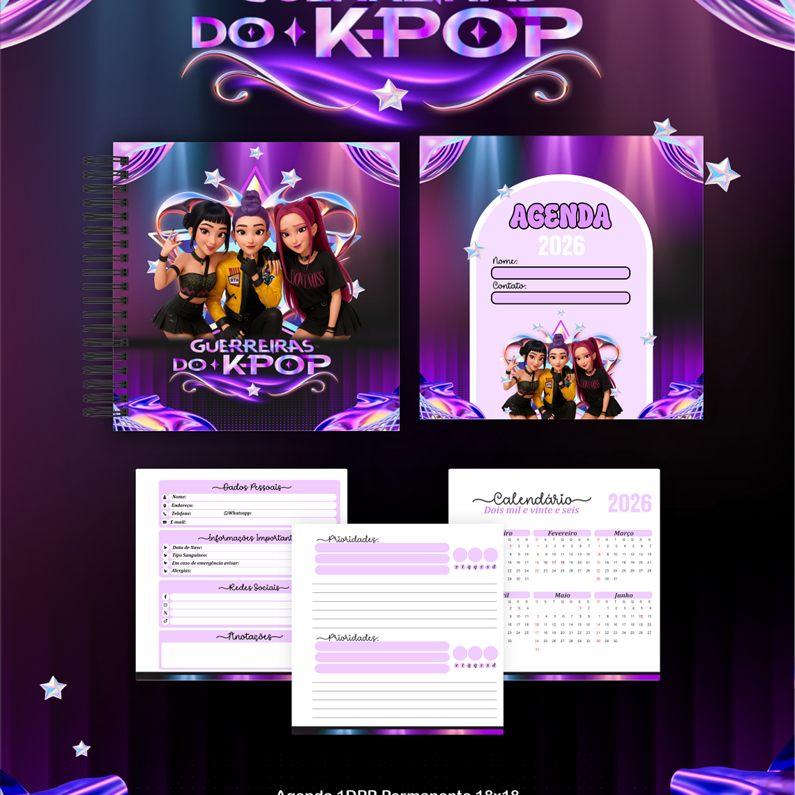 Arquivo Escolar Guerreiras do K-Pop 3