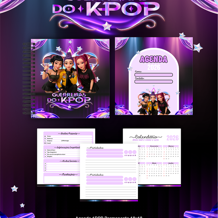 Arquivo Escolar Guerreiras do K-Pop 3