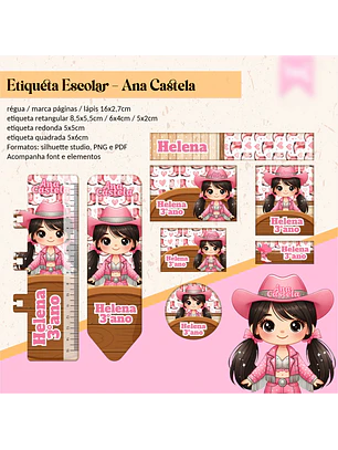 Arquivo Etiqueta Escolar ANA CASTELO