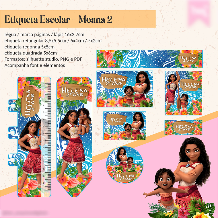 ETIQUETA ESCOLAR - MOANA 2  1