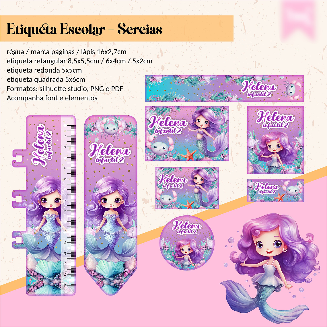 ETIQUETA ESCOLAR - SEREIAS  1