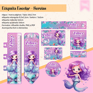 ETIQUETA ESCOLAR - SEREIAS 