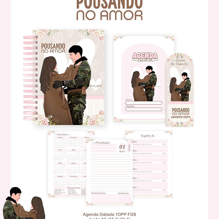 Arquivo Combo Escolar Pousando no Amor 2