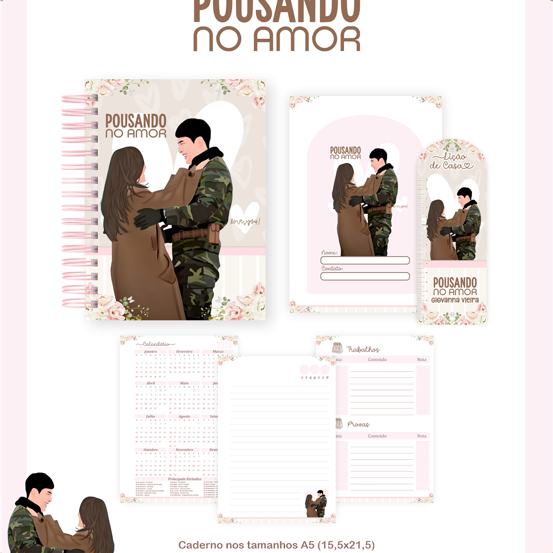 Arquivo Combo Escolar Pousando no Amor 3