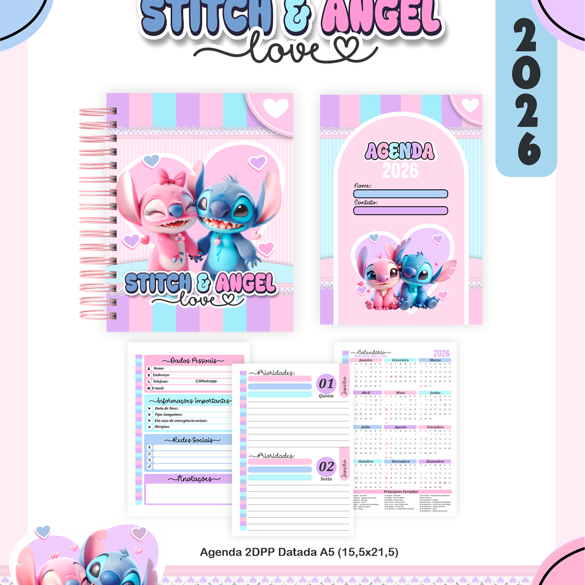 ARQUIVO ESCOLAR STITCH E ANGEL 2026 - PAMELLA 5