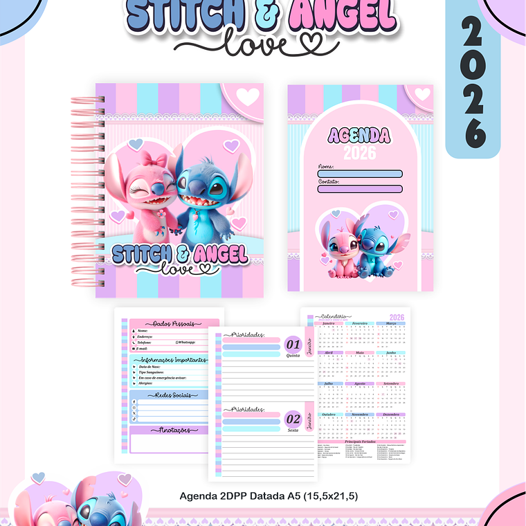 ARQUIVO ESCOLAR STITCH E ANGEL 2026 - PAMELLA 5