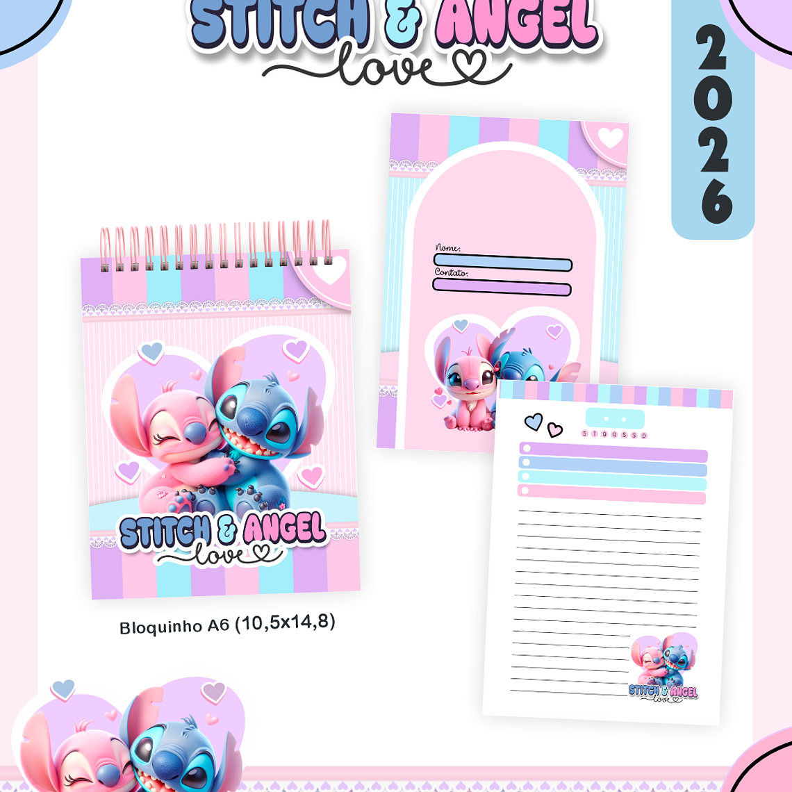 ARQUIVO ESCOLAR STITCH E ANGEL 2026 - PAMELLA 7