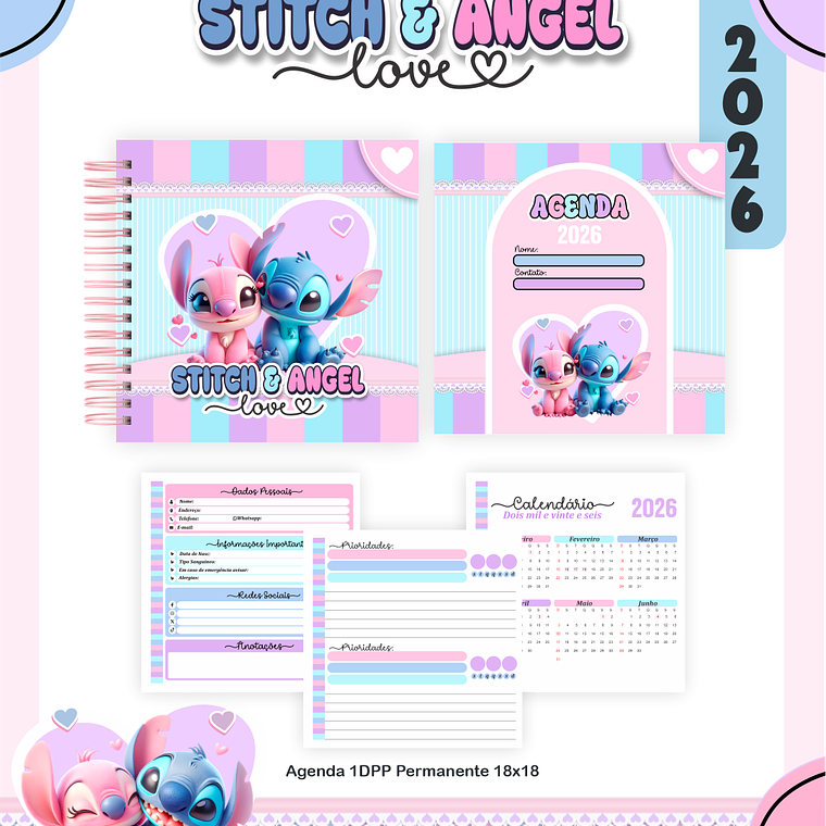 ARQUIVO ESCOLAR STITCH E ANGEL 2026 - PAMELLA 8