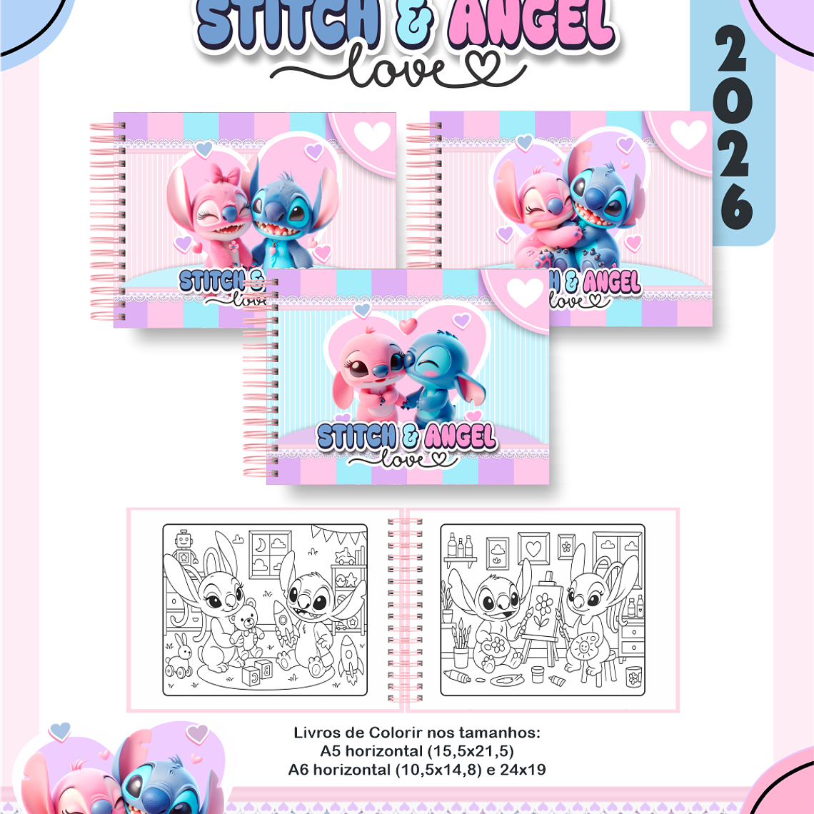 ARQUIVO ESCOLAR STITCH E ANGEL 2026 - PAMELLA 9